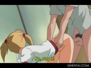 Khó chịu em trai đập cô ấy ít chị gái trong một hentai mov