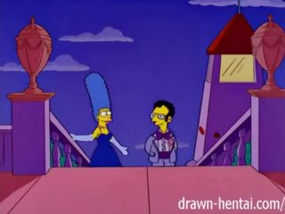 Simpsons adult movie - marge and artie afterparty