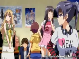 Hentai dark haired in tit job hentai x rated video