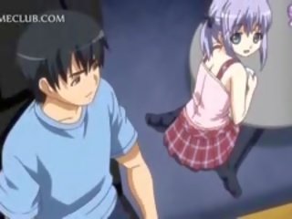 Utanjaň anime gurjak in apron jumping craving member in bed