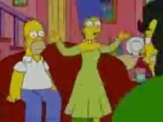 Simpsons bukkake gangbang