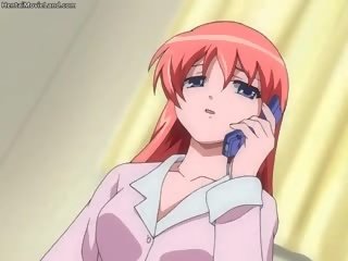 Bewitching And superb Redhead Anime beauty Sucks Part5