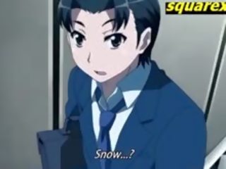 Diosa snow-teen animado splendid follando y cuming