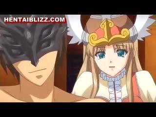 Cordada princesa hentai con tetas duro follada