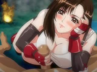 Tifa lockheart أنيمي اللسان