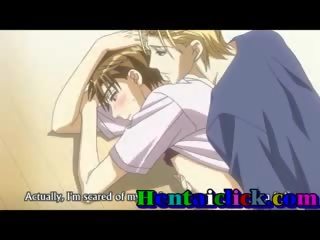 Štíhle anime gejské príťažlivé masturbated a dospelé film akcie