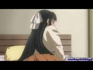 Duyên dáng hentai trẻ phái nữ được ngón khiêu dâm