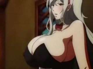 Seksual aroused fantasi anime video dengan tidak disensor besar payu dara, kumpulan,