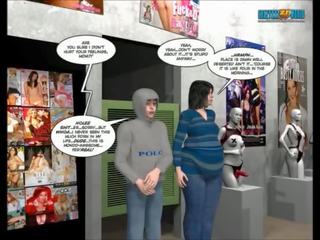 3d komiks: zlovolný záměry. epizoda 09