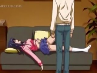 Očarujúce anime pani predstavenie spodná bielizeň hore ju drobné sukňa