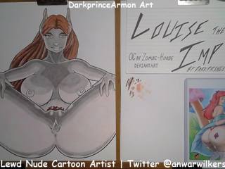 Coloring Louise the Imp at Darkprincearmon Art: HD x rated film 55