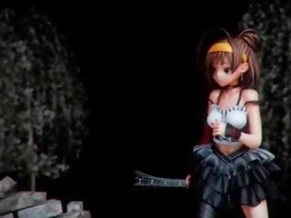 3d hentai anime dieviete izpaužas fucked sunītis zem svārkiem