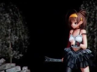 3d hentai κινούμενο σχέδιο θεά παίρνει πατήσαμε σκυλάκι κάτω από την φούστα