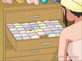 3d anime chlápek stealing jeho sen paní spodní prádlo