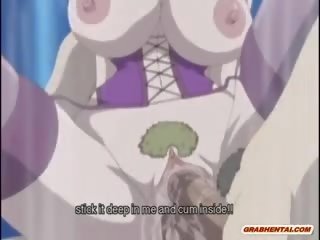 Hentai mamá con grande tetas trío follada