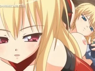 3d anime sixtynine with blondinka outstanding lezbiýanka teens